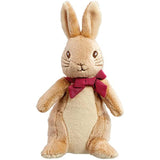 Rainbow Designs Peter Rabbit Flopsy plush toy, a soft and cuddly Beatrix Potter stuffed animal for newborn baby gifts.