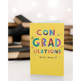 UK Greetings Graduation Card For Him/Her/Friend With Envelope - Yellow Design