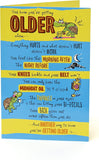 Funny Giggles Birthday Card You Know Your Getting Older When