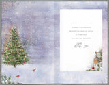 Warm Christmas Wishes Christmas Card