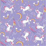 Unicorn Gift Wrap 2 Sheets & 2 Tags