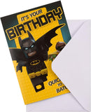 Lego Batman Birthday Card To The Batcave