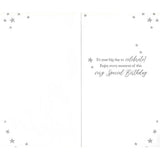 Fabulous 16th birthday leopard greeting card by Second Nature with colorful leopard print design on white background.