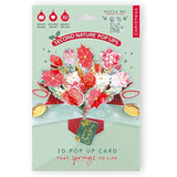 Award-winning 3D pop-up Christmas greeting card by Second Nature featuring festive holiday design and intricate paper craft detail.