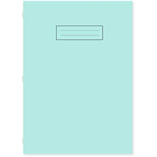 Assorted pastel-colored Silvine A4 notebooks, pack of 10, with soft covers and lined pages for writing and note-taking.