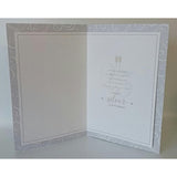 25th Silver Wedding Anniversary Card