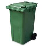 ValueX Wheelie Bin 240 Litre H1061 x D730 x W580mm Green