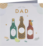 Cheers to Dad Father's Day Card with Envelope
