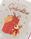 Boofle with large Chrismas present-Godmother (75)