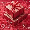 Glick Luxury Shredded Tissue Paper, Perfect for use in Gift Wrapping, Art & Crafts,30 GMS, Red (Packaging May Vary)