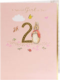 Peter Rabbit a Special Girl is Two! card