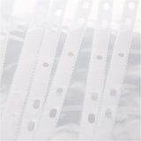 Set of 20 Tiger A5 strong transparent poly punched pockets, durable sleeves for organizing documents or files.
