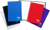 Tiger A6 hardcover notebook with 80 feint ruled pages, compact size, and sturdy binding for note-taking and writing.