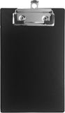 Tiger Compact A6 Mini Clipboard with durable PVC pocket and hardback cover, ideal for portable stationery use.