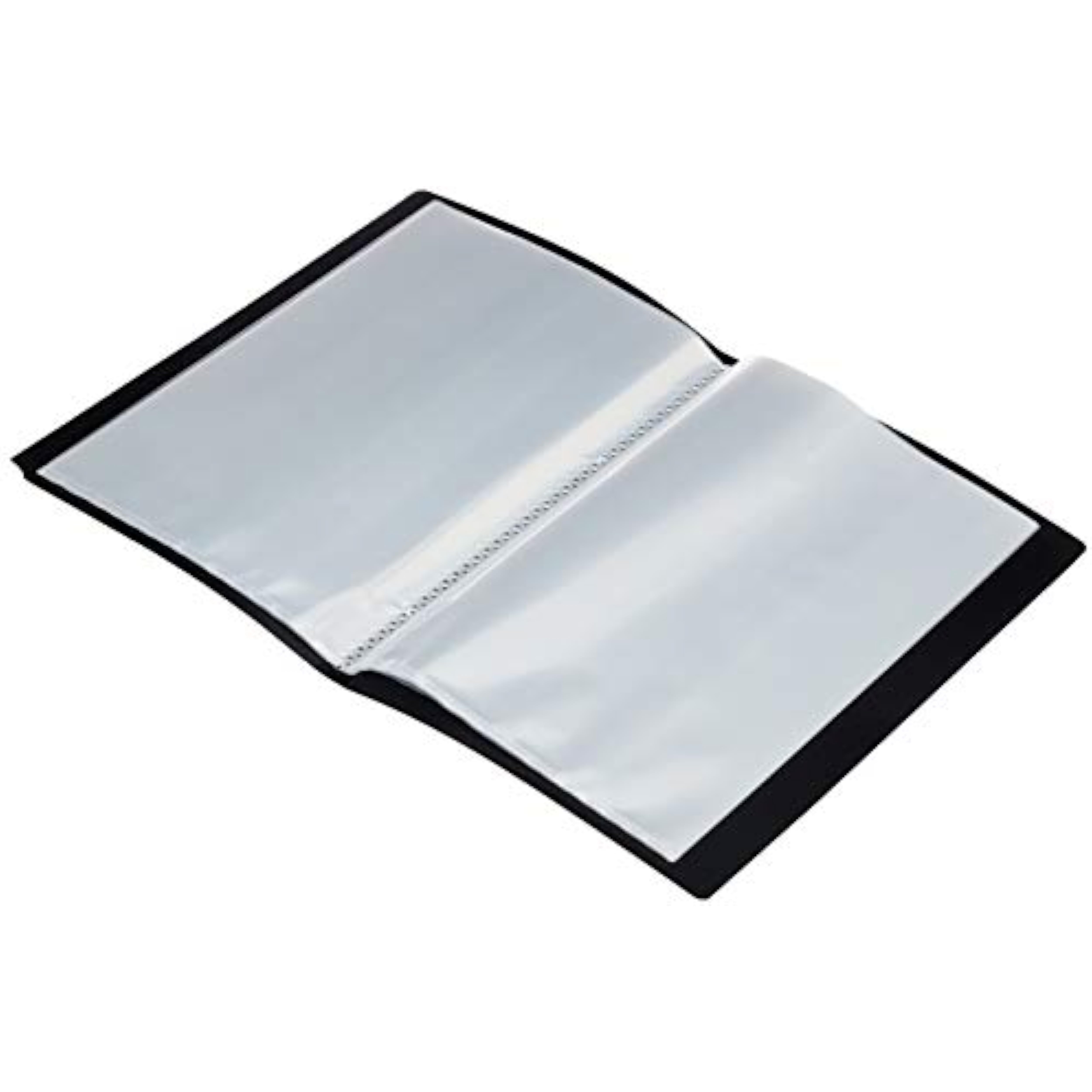 Tiger durable A5 presentation book with 20 clear pockets for organizing documents and stationery storage.