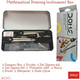 Doms Hi-Tech Mathematical Drawing Instrument Box