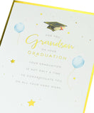 Lovely Congratulations Card For You Grandson On Your Graduation Card