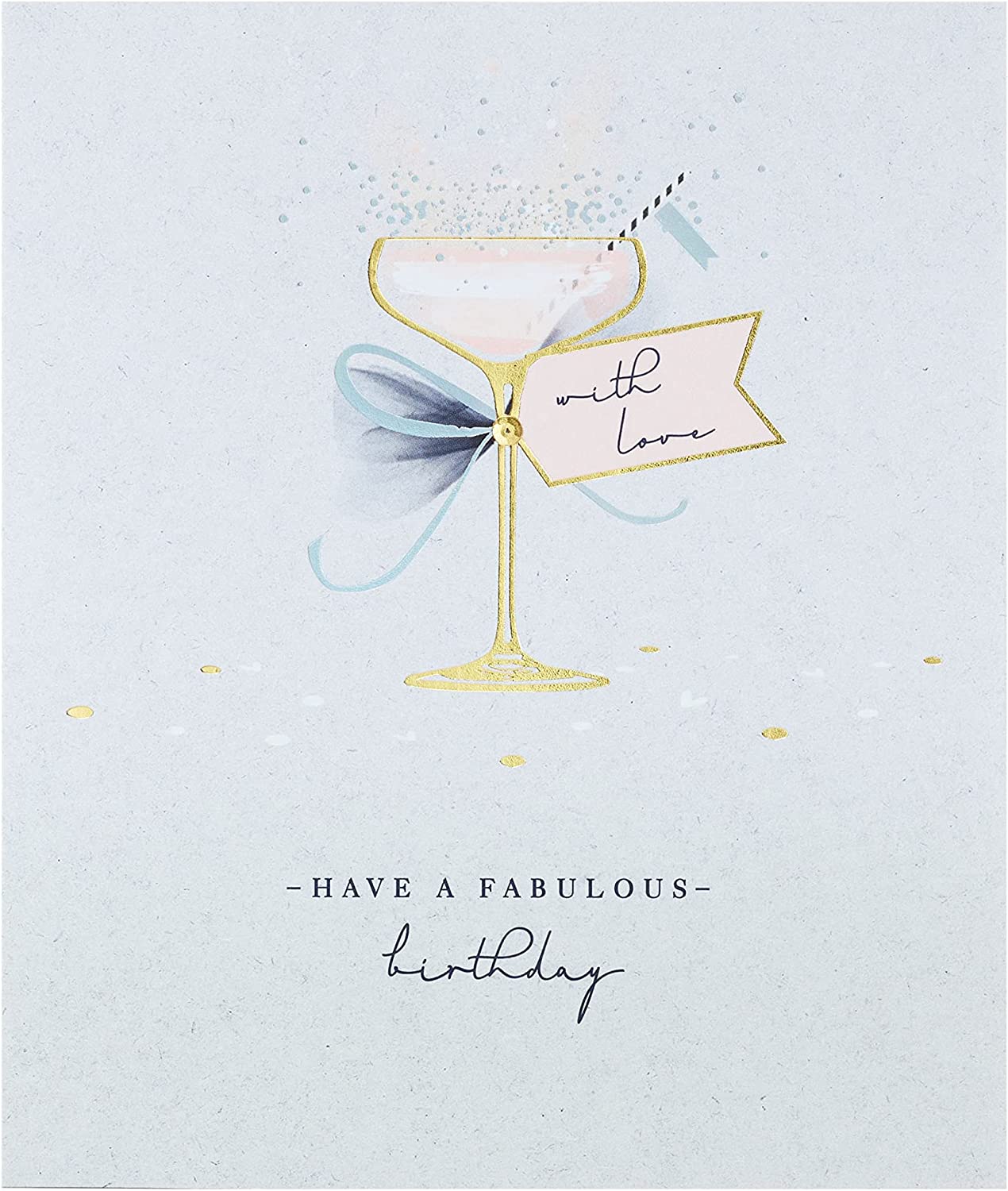 Lovely Birthday Card Cocktail for a Fabulous Birthday