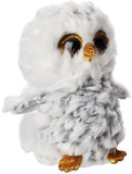 TY Beanie Boo plush Owlette the Owl, 15cm, soft stuffed toy with large embroidered eyes, perfect for cuddling.