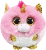 Multicolor Ty Puffies Plush Animal, 7cm Fantasia Unicorn toy, soft and adorable for children.