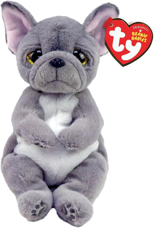 Soft Wilfred Dog plush toy by Ty, featuring a cute, cuddly design with detailed fur and expressive eyes.