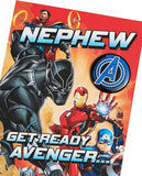 Marvel Avengers Nephew Birthday Card