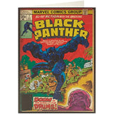 Marvel Black Panther Retro Vintage Comic Book Birthday Card