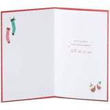 UK Greetings Christmas Card for Daughter & Son-in-Law - Sweet Cosy Design