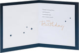 UK Greetings 75th birthday card for dad with festive design and heartfelt message for a special milestone celebration.