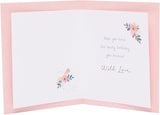 Birthday card for Nan by UK Greetings featuring heartfelt love and warm wishes with a decorative design.