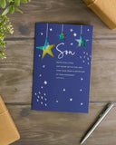 Birthday card for son from UK Greetings featuring bold, meaningful message for his special day with colorful design.
