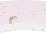 Cute Boofle birthday card for granny with colorful floral and character design, perfect for celebrating her special day.