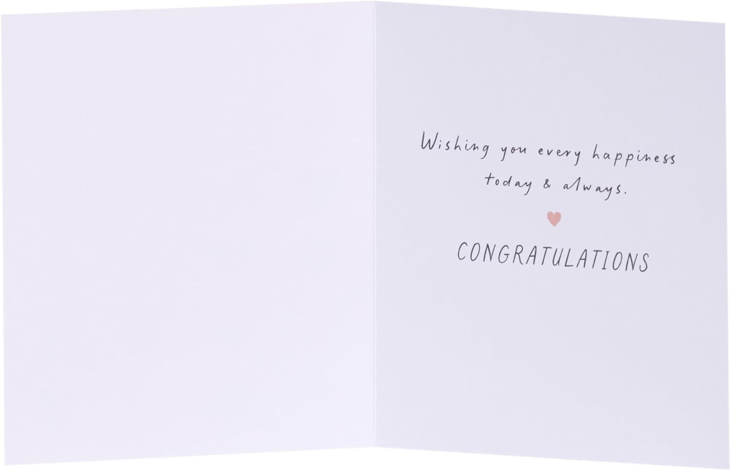 Bright colorful hearts design anniversary card for friends by UK Greetings, featuring vibrant heart illustrations on the front.