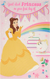 Disney Cinderella First Day Of School Good Luck Card by UK Greetings featuring Cinderella illustration and colorful design