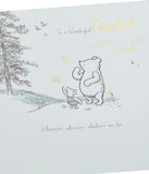 Disney Winnie the Pooh Father’s Day card featuring a cute illustration, perfect for Grandad from UK Greetings.