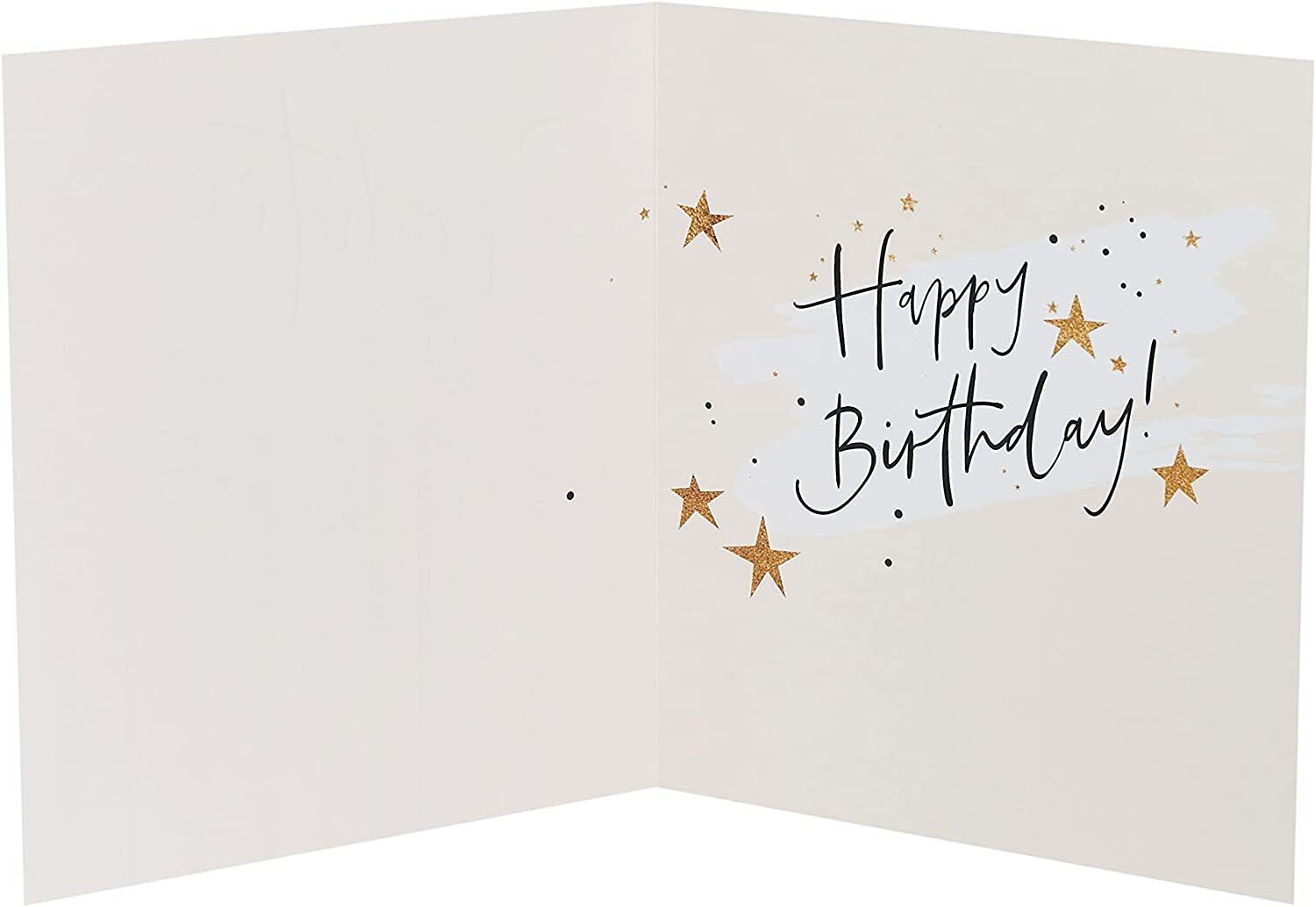 Happy 18th birthday card featuring star and celebratory designs from UK Greetings, ideal for celebrating an 18th birthday.