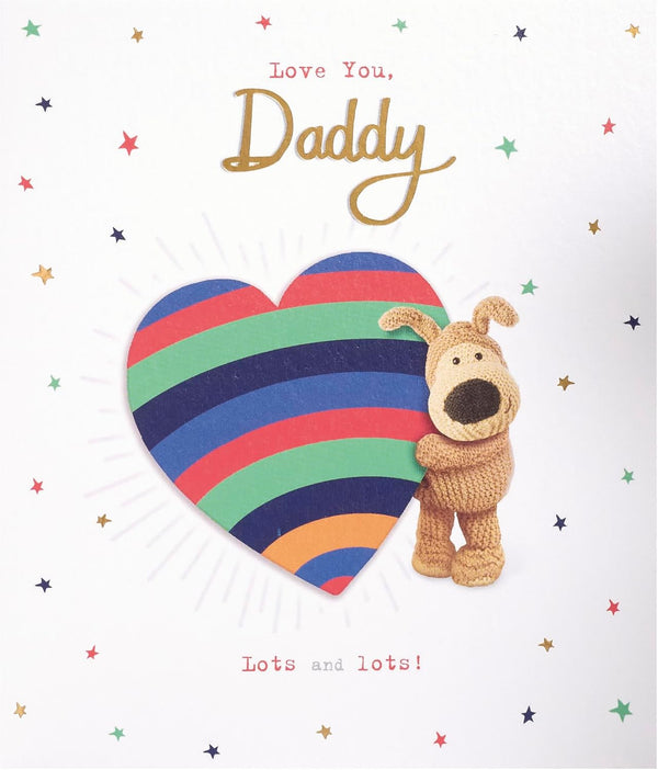 Integrated-Bday Daddy greeting card by UK Greetings, featuring colorful birthday message and festive design for dad.