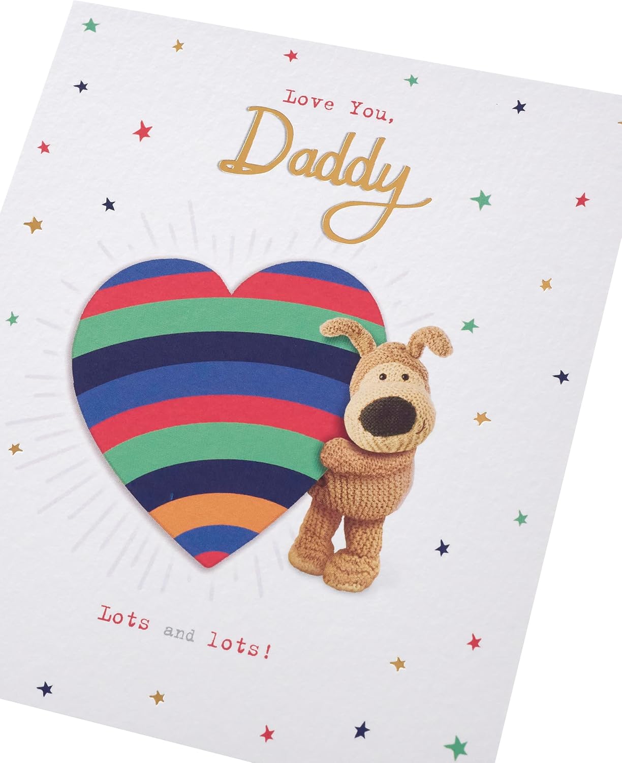 Integrated-Bday Daddy card by UK Greetings featuring a festive birthday design and heartfelt message for dads.