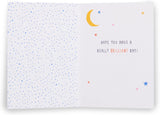 Kindred Dad, It's Your Birthday Rock-It Card by UK Greetings, featuring colorful design and a built-in motor for a fun birthday surprise.