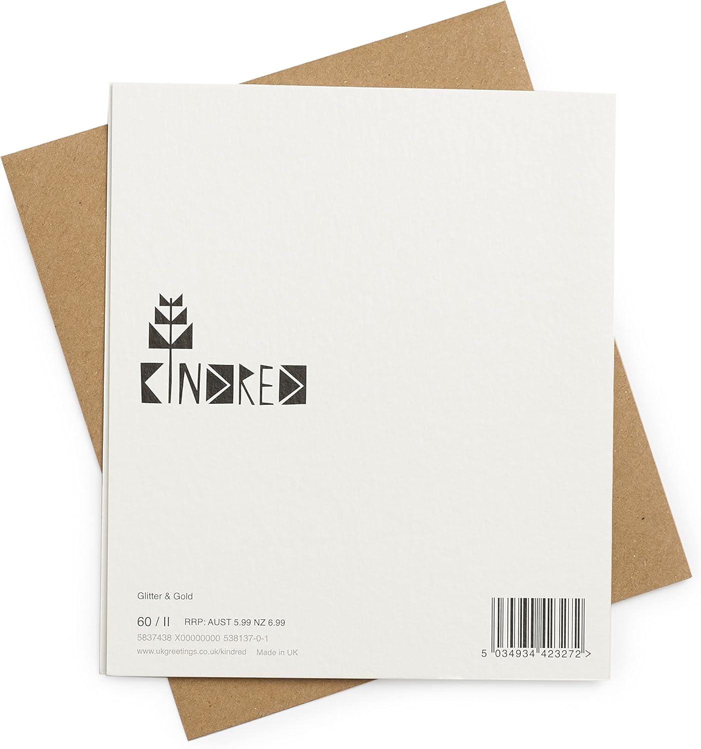 Kindred Love Hearts greetings card featuring heart illustrations, perfect for expressing affection and love in a thoughtful way.