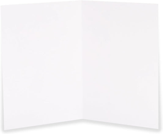 Elegant open greeting card by UK Greetings with a stylish design, suitable for any occasion, featuring intricate details on a white background.