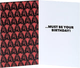 Star Wars Darth Vader birthday card for him or boy, featuring Darth Vader's image on a themed birthday greeting card.