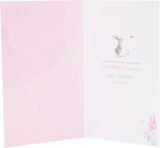 UK Greetings birthday card for Mum featuring a wonderful poem design with colorful floral accents and heartfelt message.