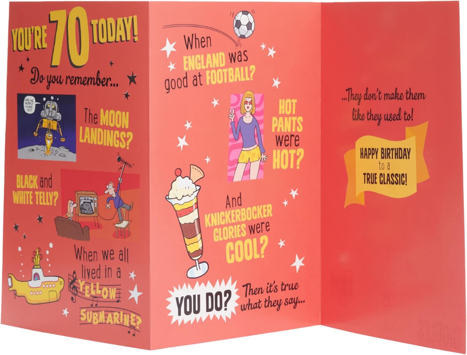 UK Greetings birthday card featuring a stylish and heartfelt design suitable for celebrating a special day.