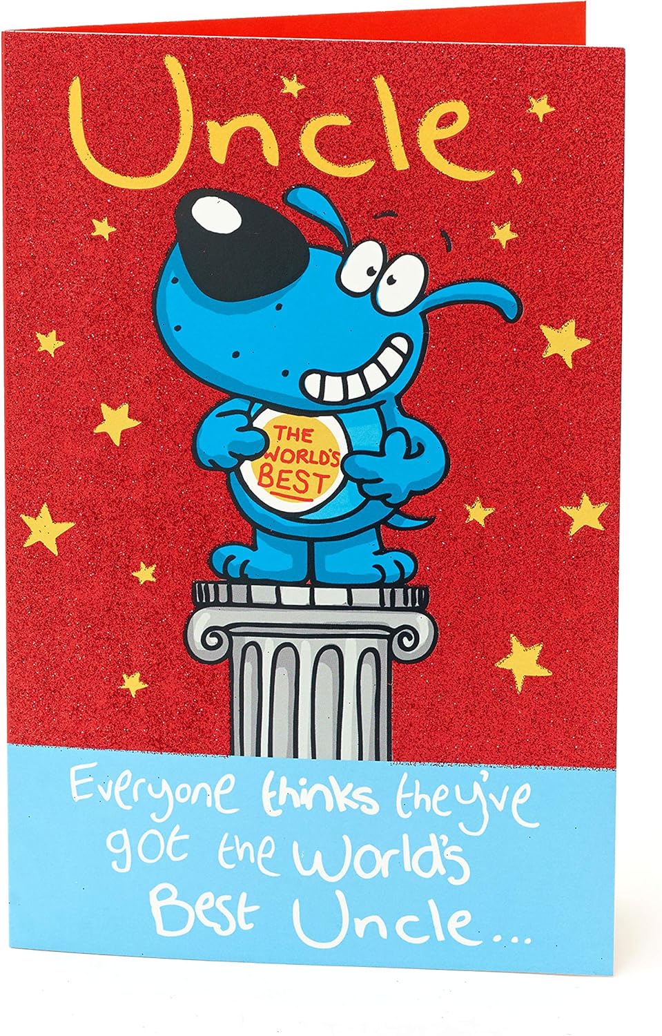 Father's Day card for husband with a sweet, colorful design by UK Greetings, featuring heartfelt message and cheerful illustrations.