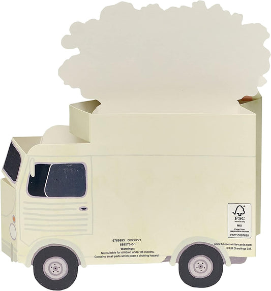 3D flower van Mum birthday greeting card featuring vibrant floral design from UK Greetings.