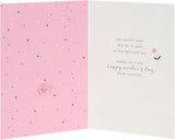 Blooming Love Mother's Day greeting card with floral design and envelope by UK Greetings.