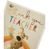 Gold Boofle Thank You Hug greeting card by UK Greetings featuring a cute illustrated character and heartfelt message.