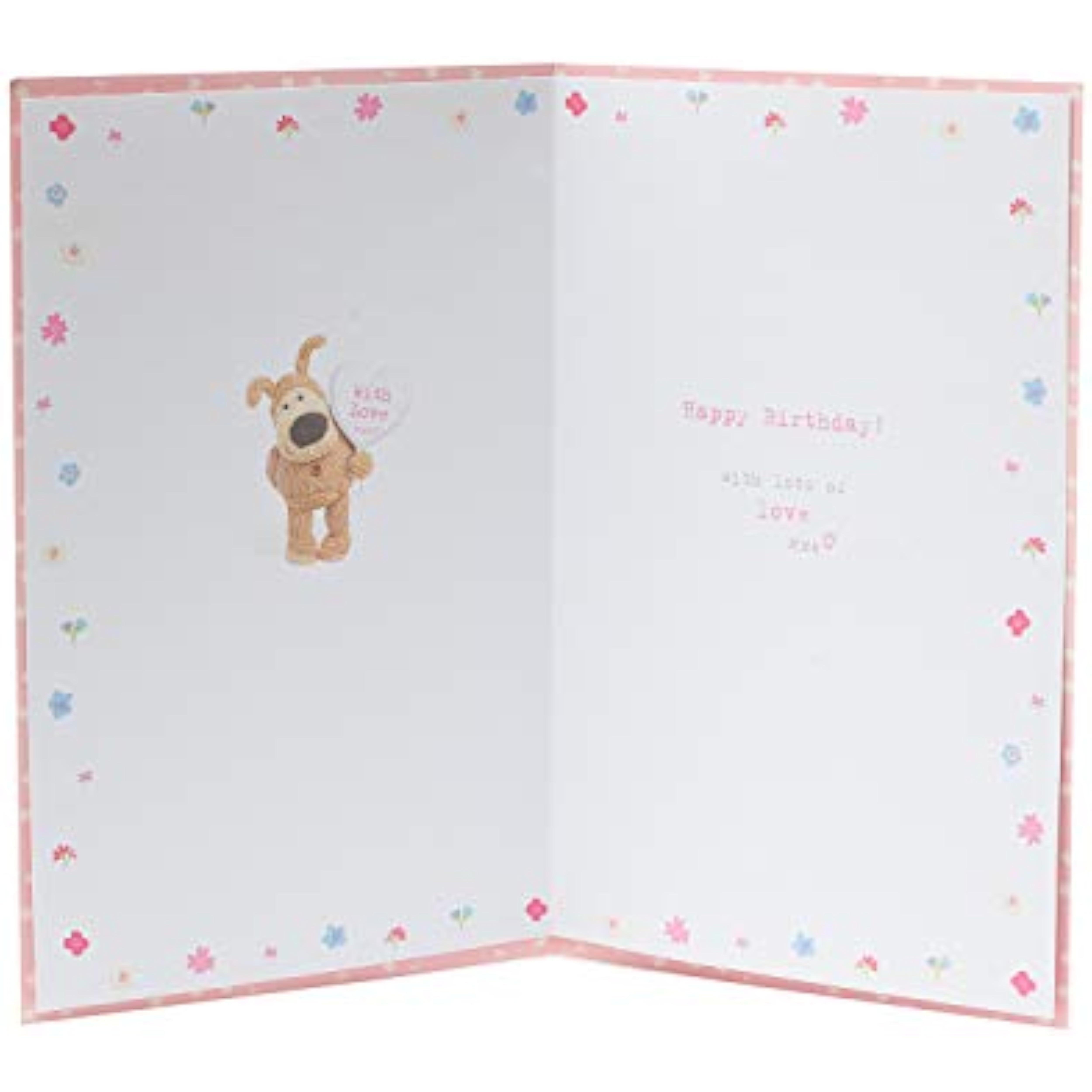 Boofle Wishing a Very Lovely Person greetings card by UK Greetings featuring a cute animal illustration and heartfelt message.