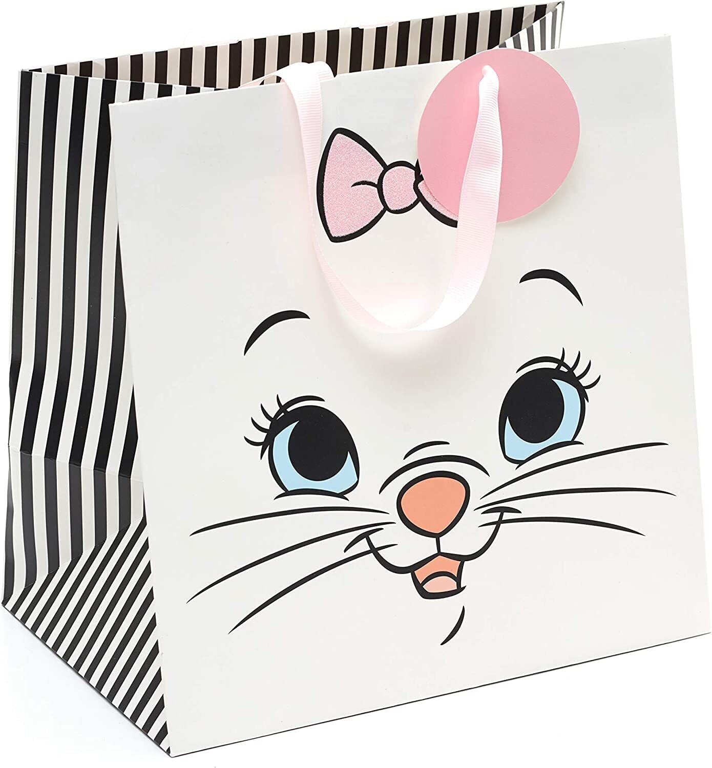 Large Disney-themed greeting card featuring Charming Marie from Disney, designed by UK Greetings with colorful, playful artwork.